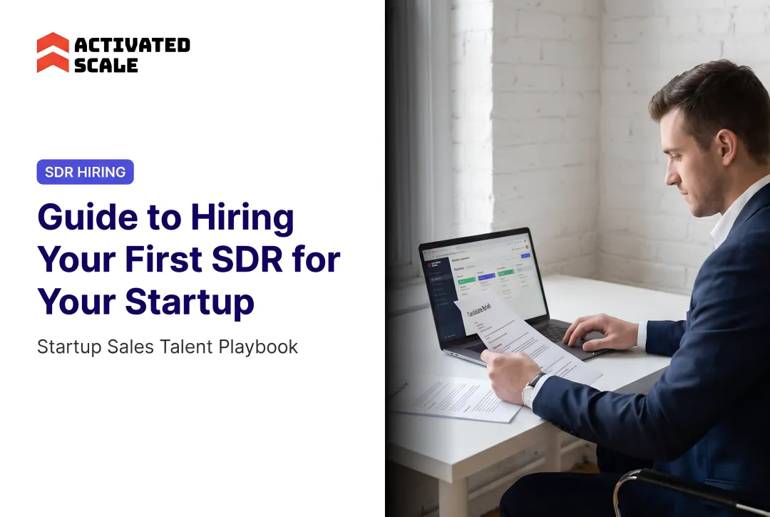 Guide to Hiring Your First SDR for Your Startup