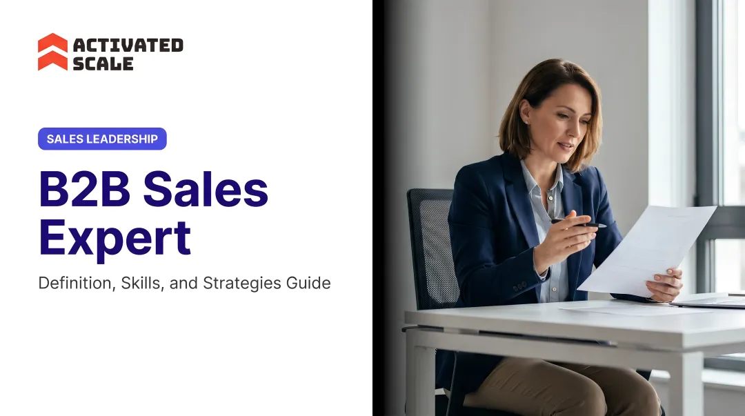 B2B Sales Expert: Definition, Skills, and Strategies Guide