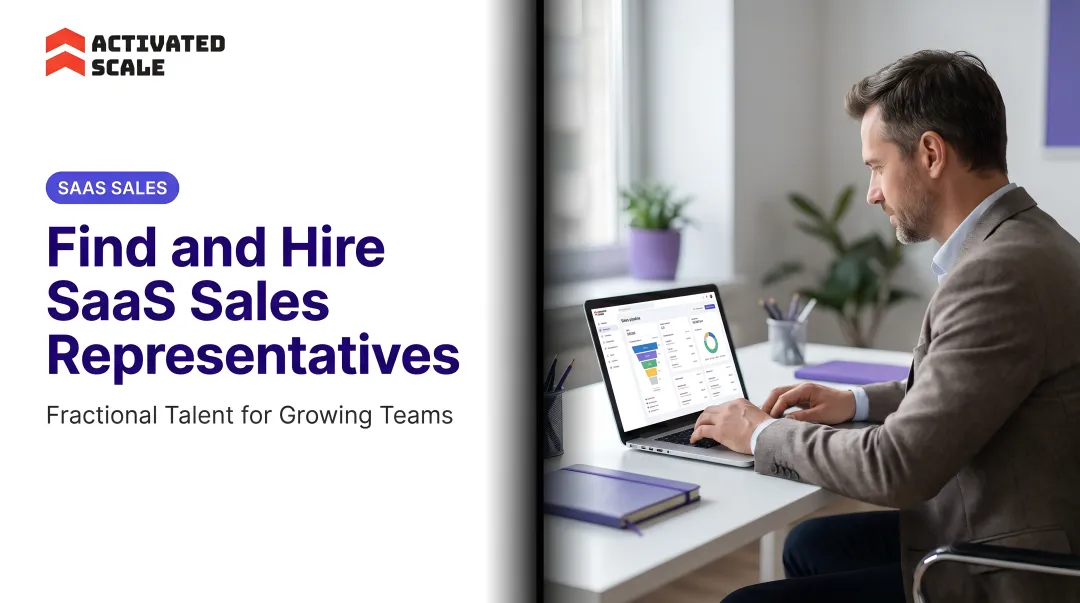 Find and Hire SaaS Sales Representatives
