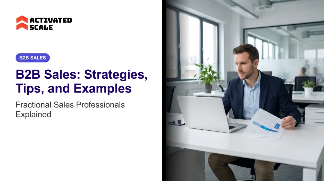B2B Sales: Strategies, Tips, and Examples