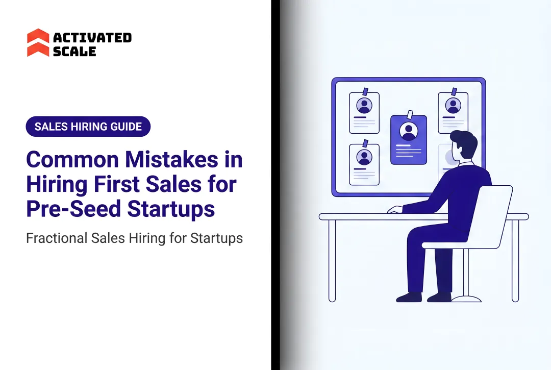 Common Mistakes in Hiring First Sales for Pre-Seed Startups
