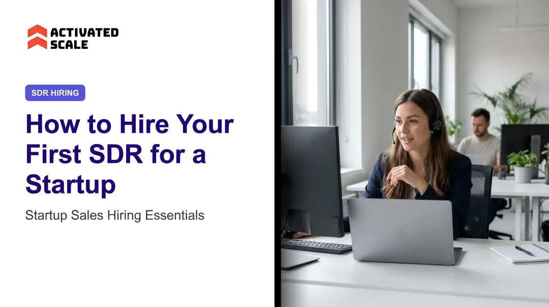How to Hire Your First SDR for a Startup