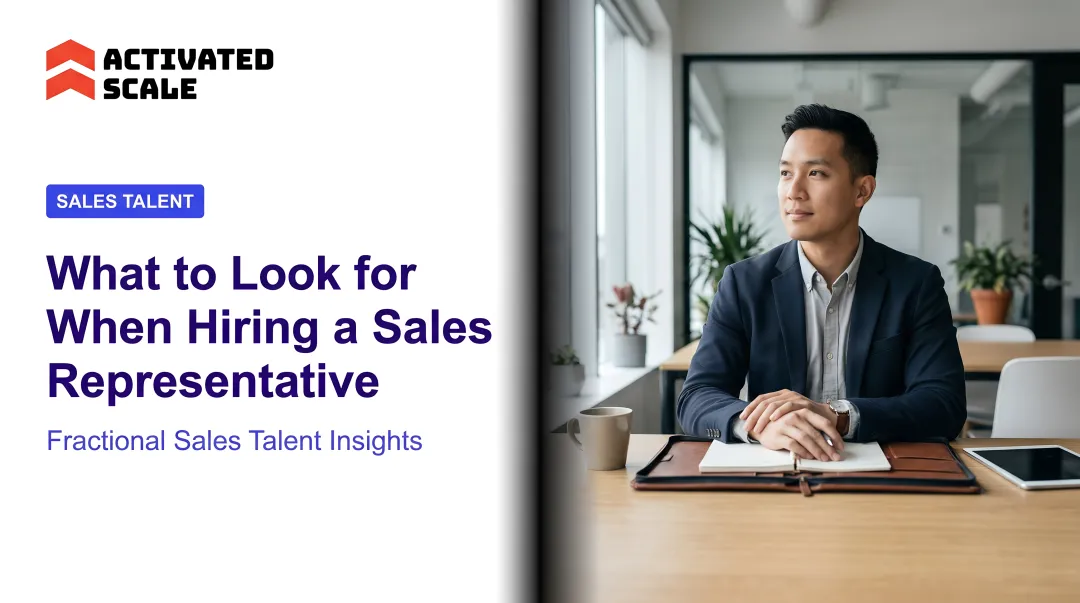 What to Look for When Hiring a Sales Representative