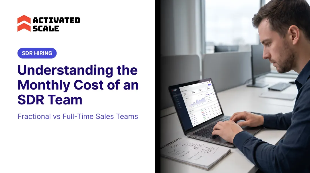 Understanding the Monthly Cost of an SDR Team