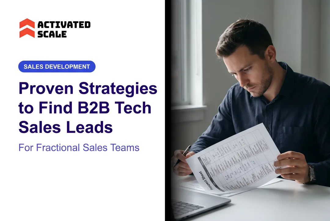 Proven Strategies to Find B2B Tech Sales Leads