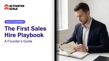 The First Sales Hire Playbook: A Founder's Guide