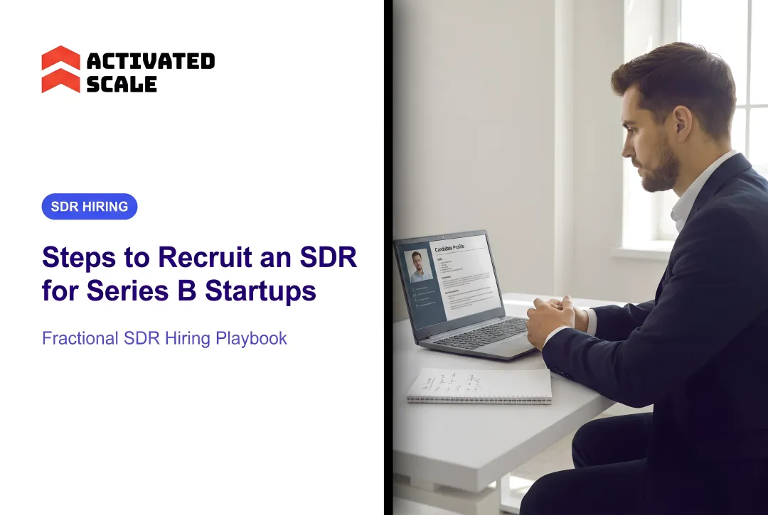 Steps to Recruit an SDR for Series B Startups