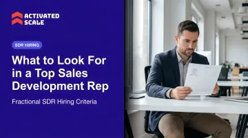 What to Look For in a Top Sales Development Rep