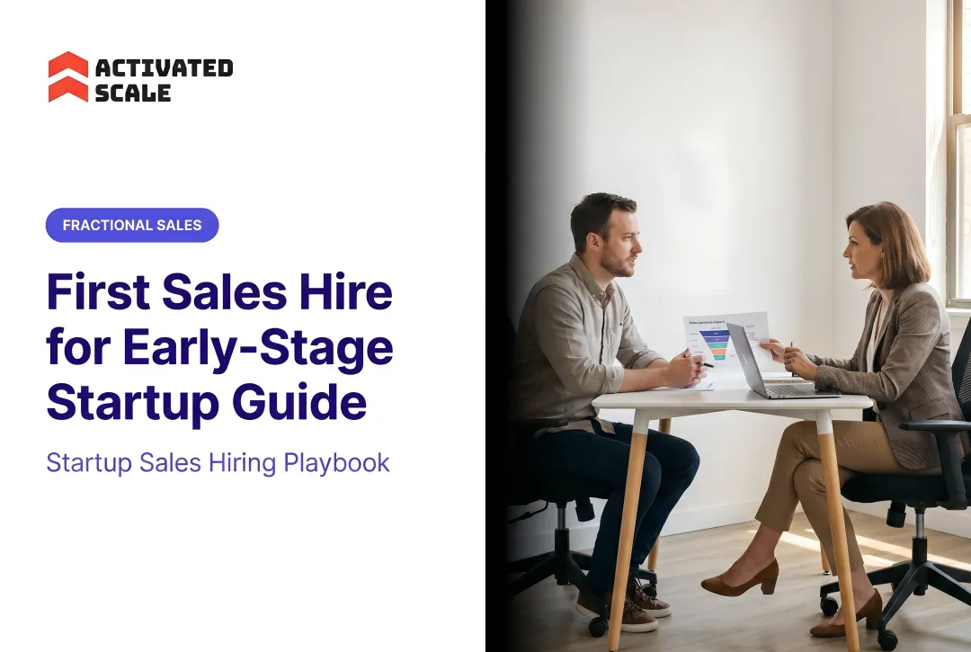 First Sales Hire for Early-Stage Startup Guide