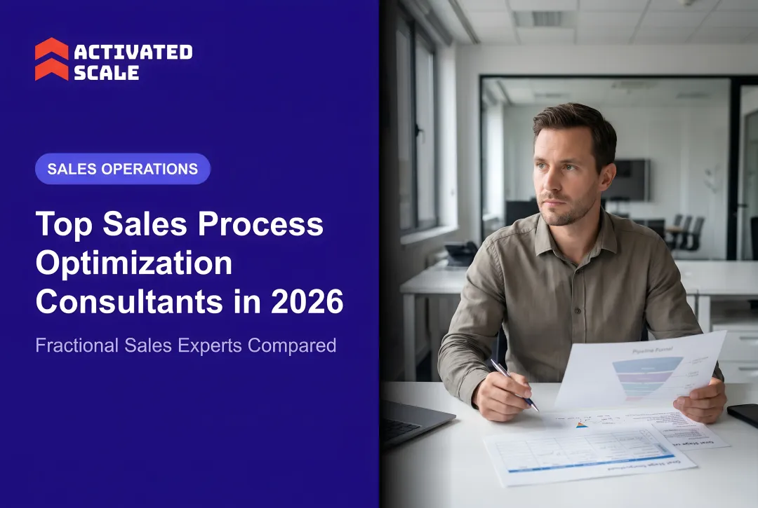 Top Sales Process Optimization Consultants in 2026