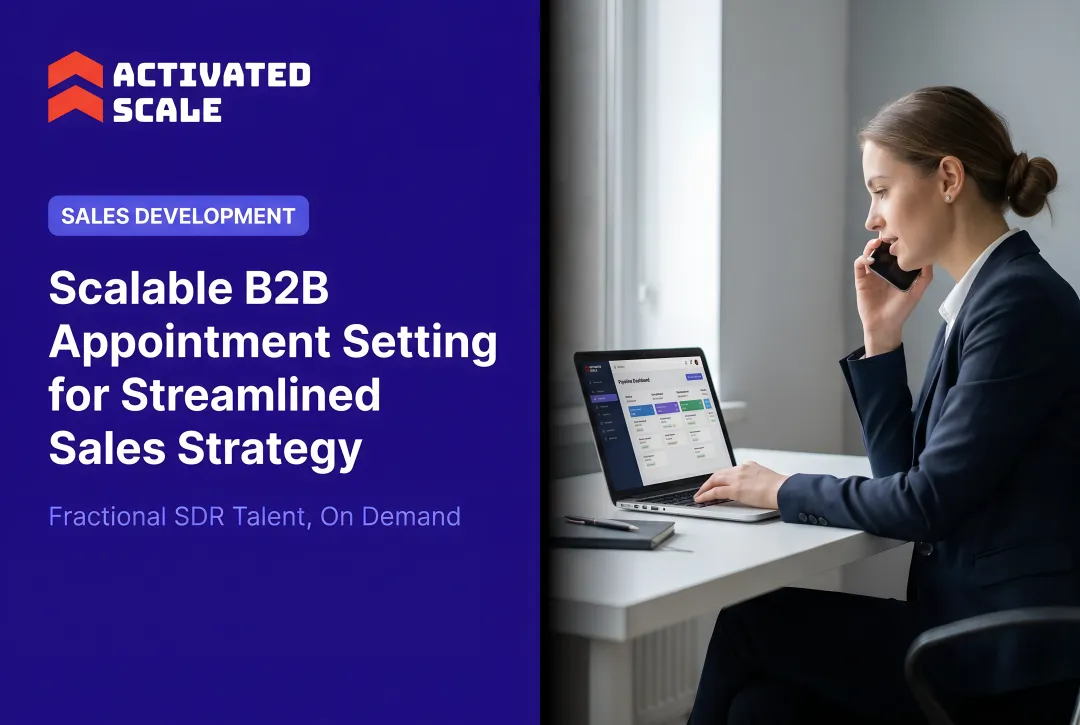 Scalable B2B Appointment Setting for Streamlined Sales Strategy