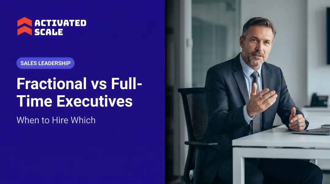 Fractional vs Full-Time Executives: When to Hire Which