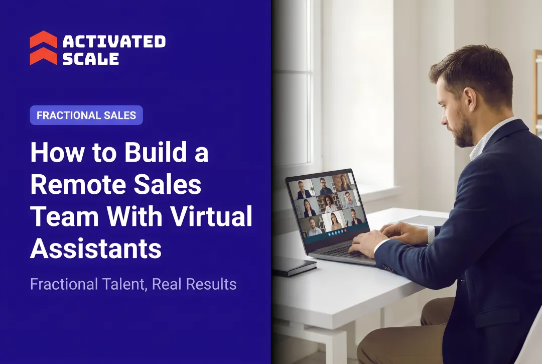 How to Build a Remote Sales Team With Virtual Assistants