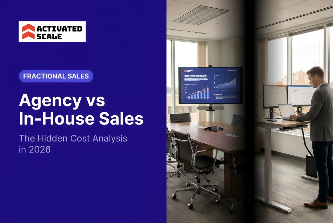 Agency vs In-House Sales: The Hidden Cost Analysis in 2026