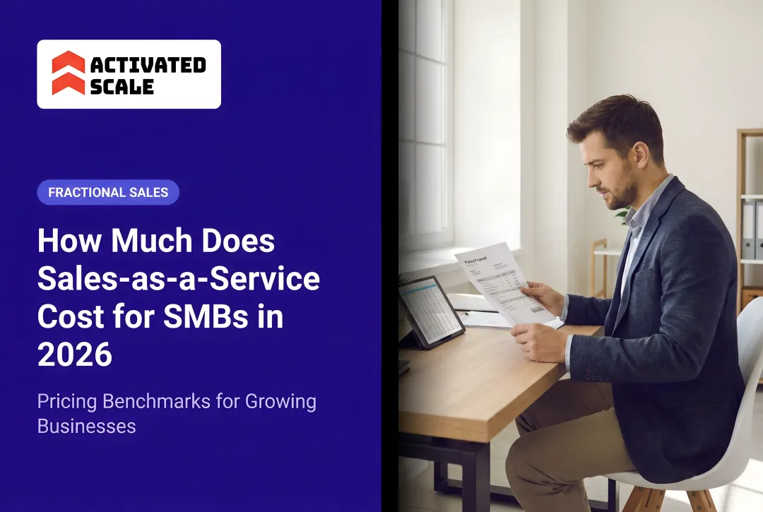 How Much Does Sales-as-a-Service Cost for SMBs in 2026