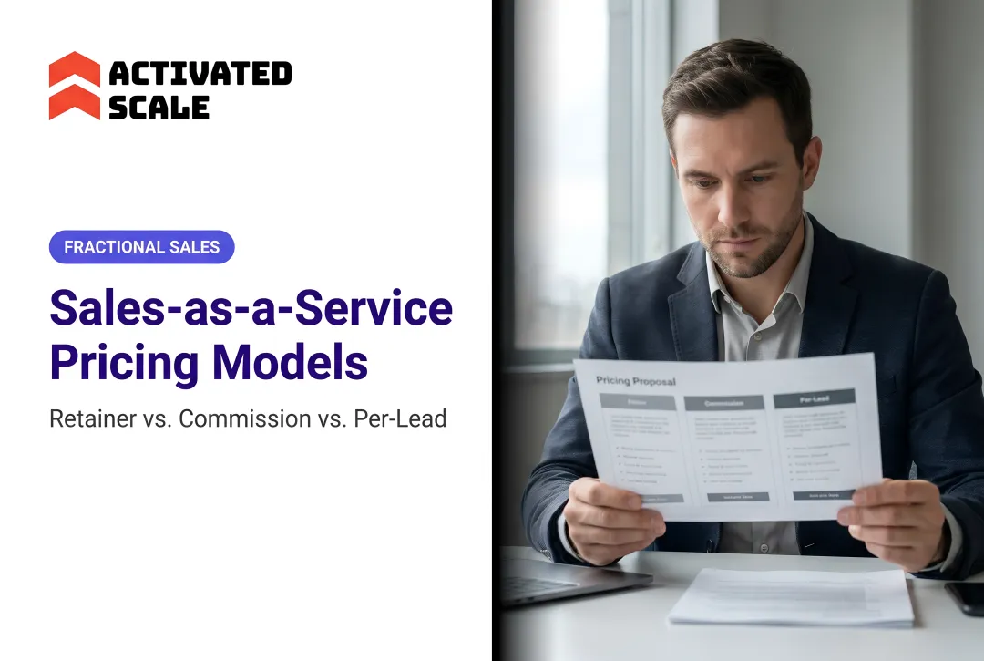 Sales-as-a-Service Pricing Models: Retainer vs. Commission vs. Per-Lead