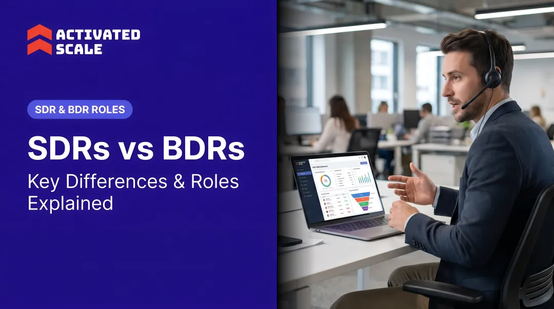 SDRs vs BDRs: Key Differences & Roles Explained