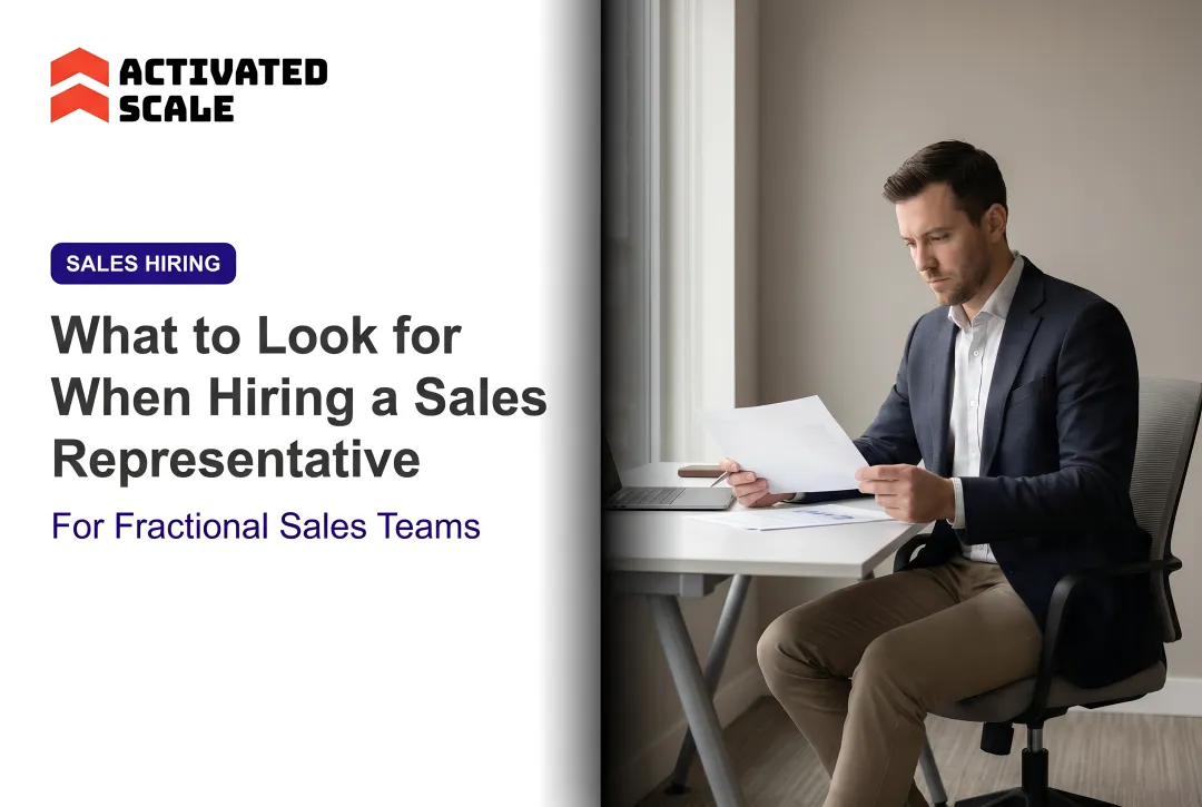 What to Look for When Hiring a Sales Representative