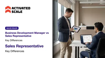 Business Development Manager vs Sales Representative: Key Differences