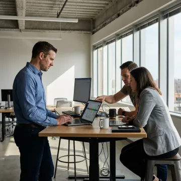 RevOps leader reviewing SaaS pipeline dashboard