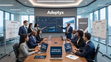 Adeptyx consulting team supporting asset and wealth management client engagements