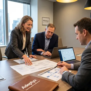 Consultants planning an investment operations transformation