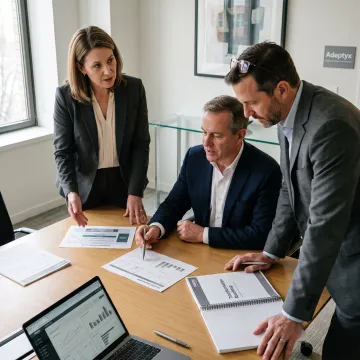 Consultants planning an investment technology strategy