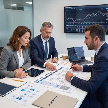 Consultants planning a fintech transformation roadmap