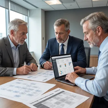Asset management consultants planning a technology roadmap