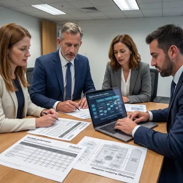 Investment consultants planning a technology strategy