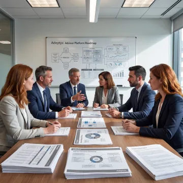 Consultants planning a wealth management technology roadmap