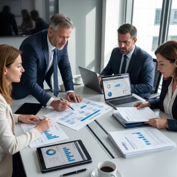 Consultants planning an investment data architecture