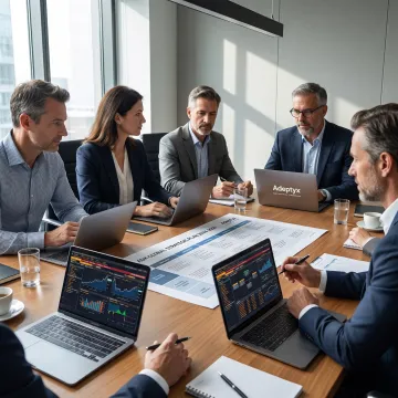 Consultants building a financial technology roadmap