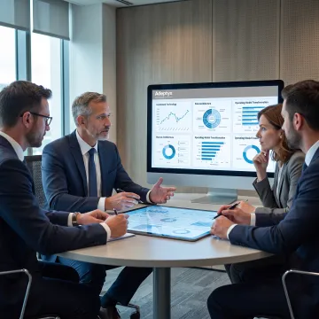 Consultants planning an investment technology transformation
