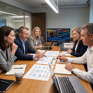 Consultants planning an investment technology transformation