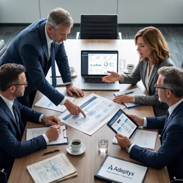 Consultants planning an enterprise technology roadmap