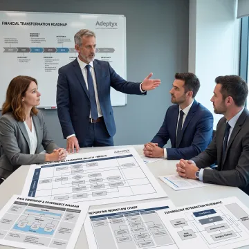 Consultant mapping financial compliance controls
