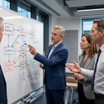 Team mapping enterprise software systems
