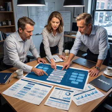Consultants planning a trading operations modernization