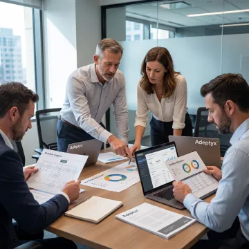 Consultants planning a portfolio rebalancing technology strategy
