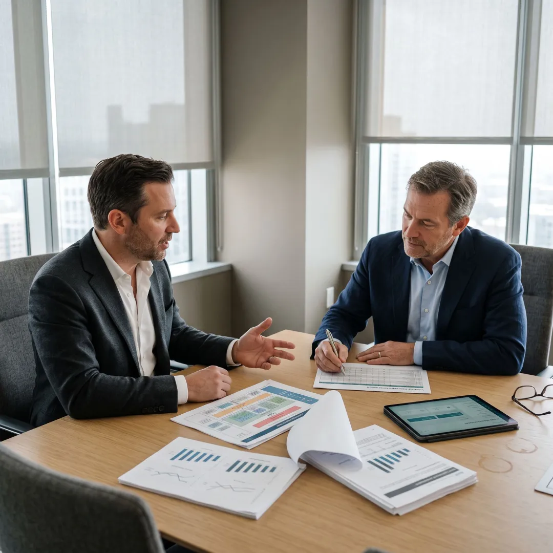 Investment consultants evaluating technology and operational risks