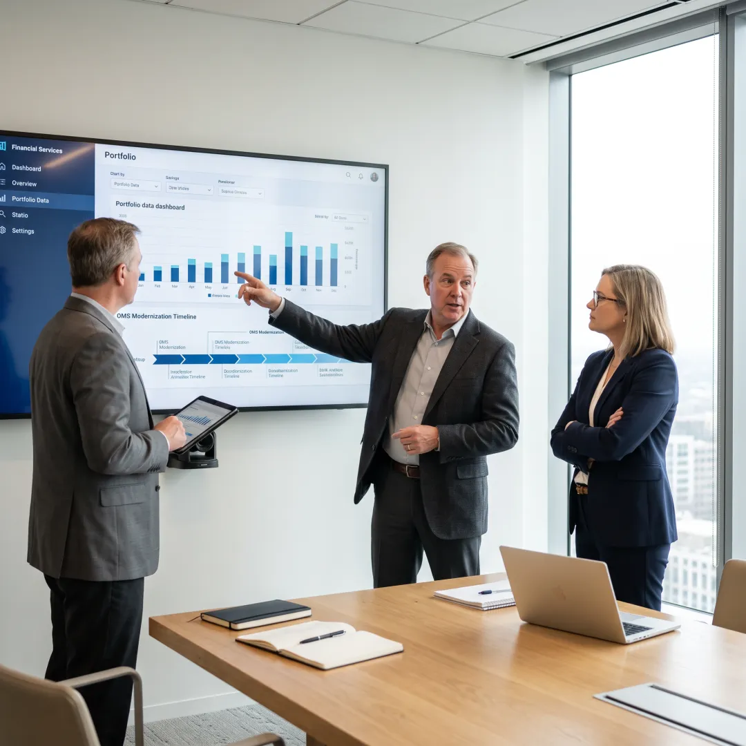 Consultants planning an investment technology roadmap