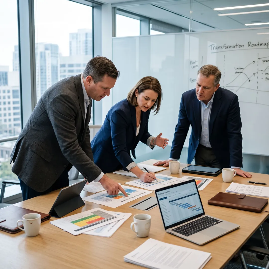Financial technology risk planning session