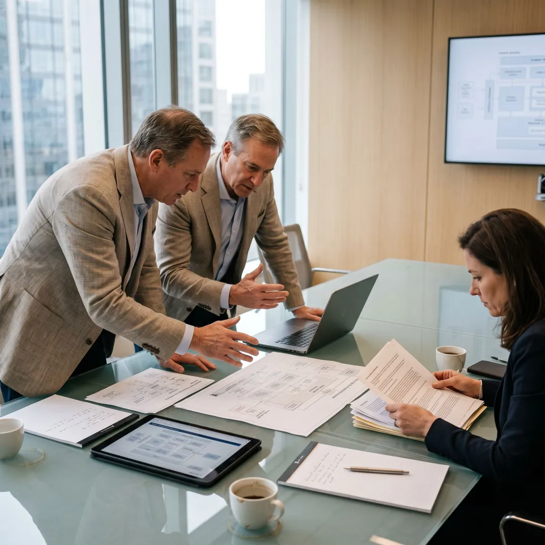 Team planning private-markets platform strategy
