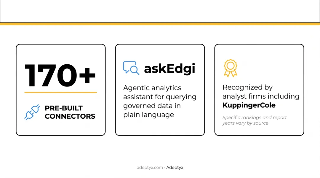 Top 5 metadata management tools comparison chart for 2026