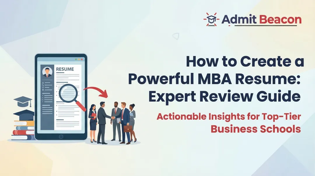 How to Create a Powerful MBA Resume: Expert Review Guide