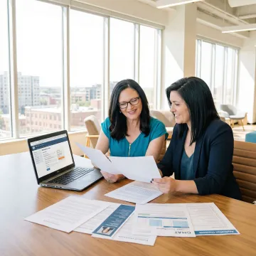 MBA admissions consultant helping a candidate craft a personalized application strategy