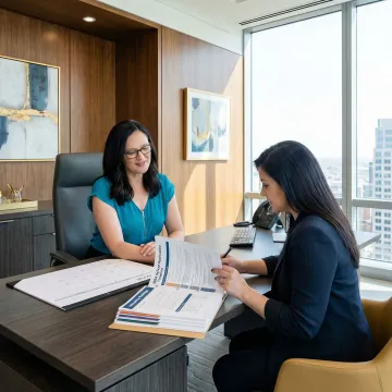 MBA consultant advising a candidate on round selection strategy