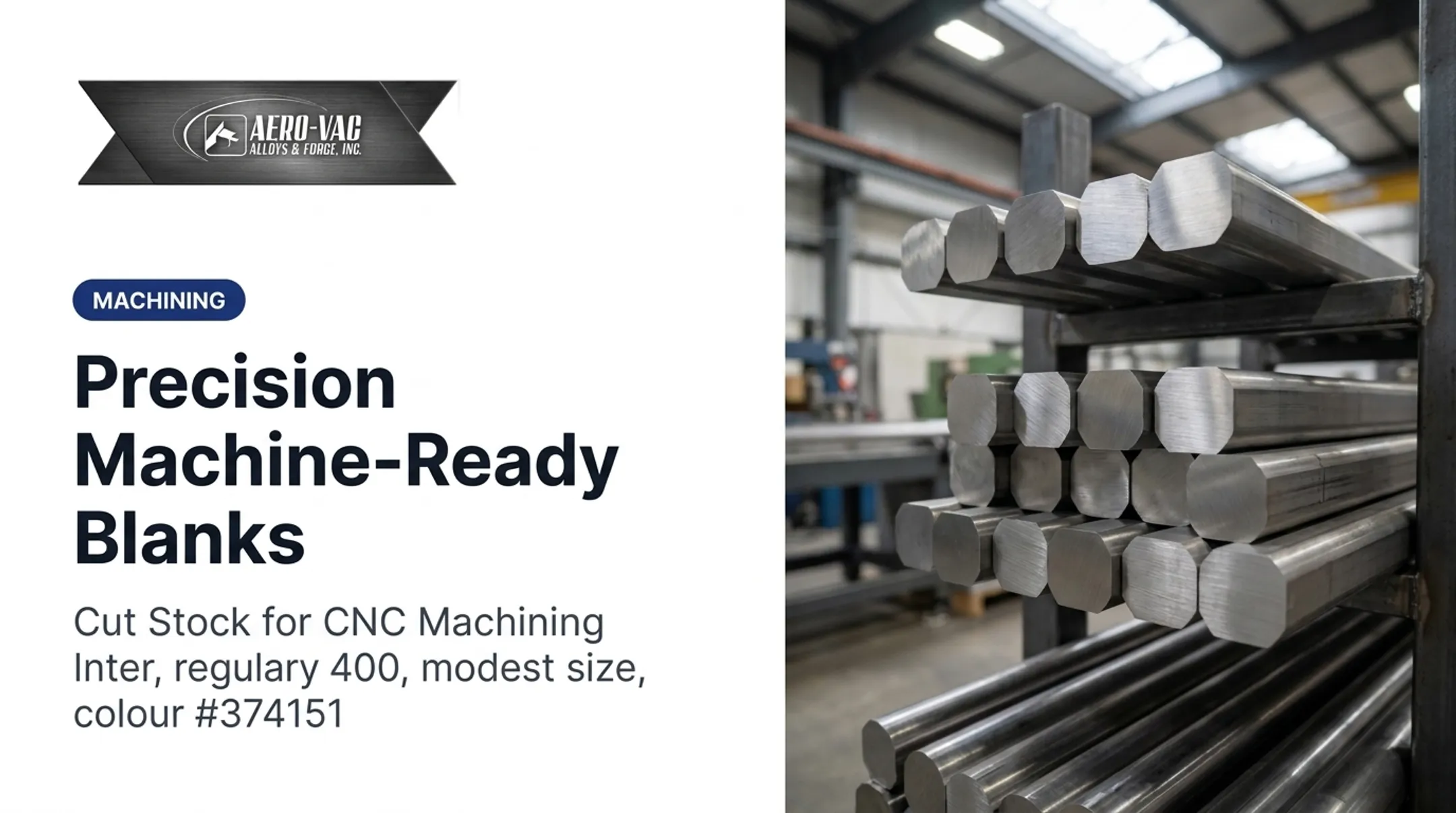 Precision Machine-Ready Blanks for Machining