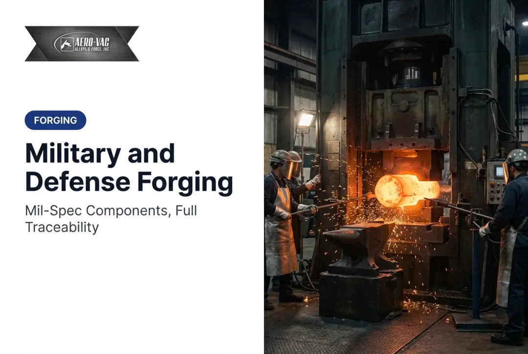 Military and Defense Forging: Mil-Spec Components, Full Traceability